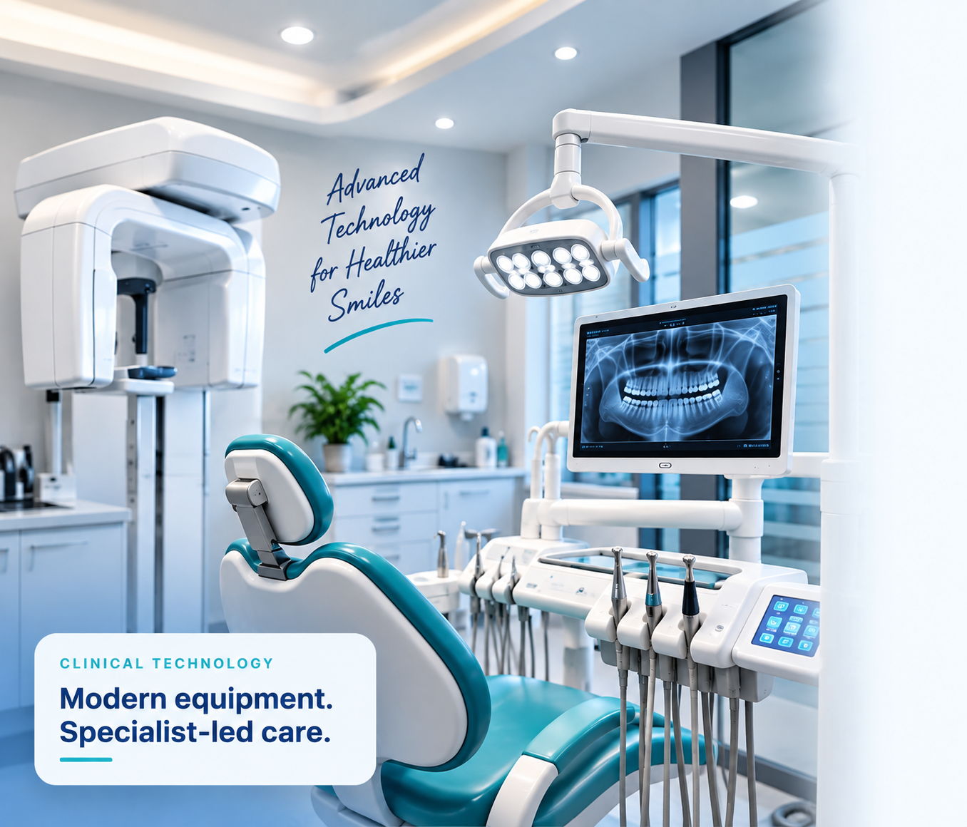 Advanced dental technology at Advanced Dental Care & Maxillofacial Centre, Patna