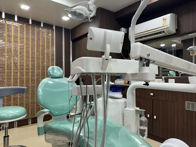 Dental treatment room at Advanced Dental Care Patna